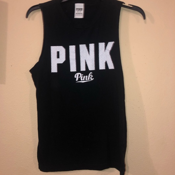 PINK Victoria's Secret Tops - Pink Victoria Secret muscle tank size extra small
